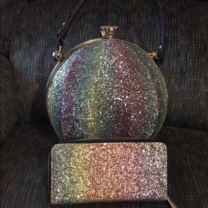 Dome purse with wallet